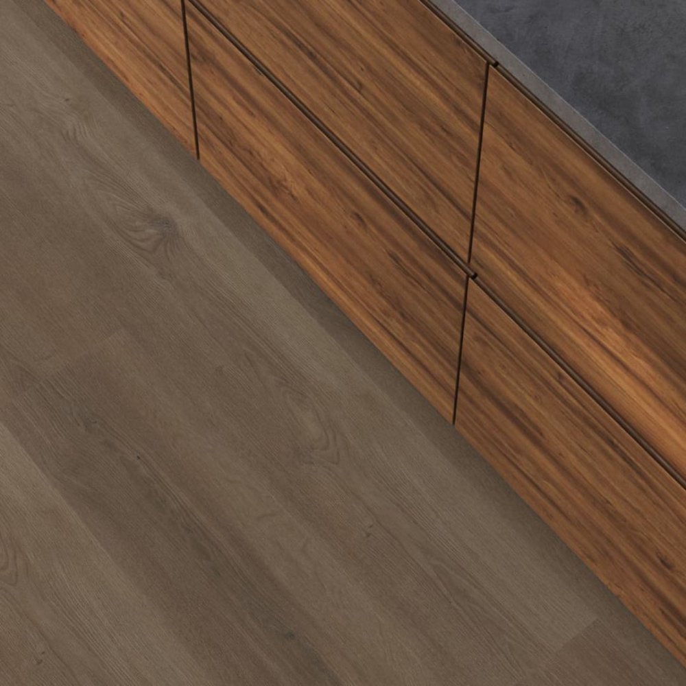 Floorlife Greenwich Rechte plank Klik PVC Bruin - Floorlife