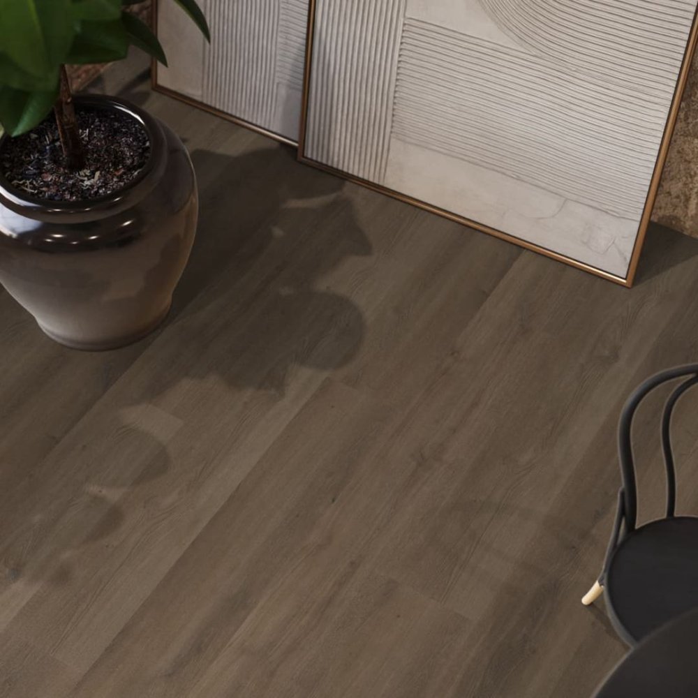Floorlife Greenwich Rechte plank Klik PVC Bruin - Floorlife