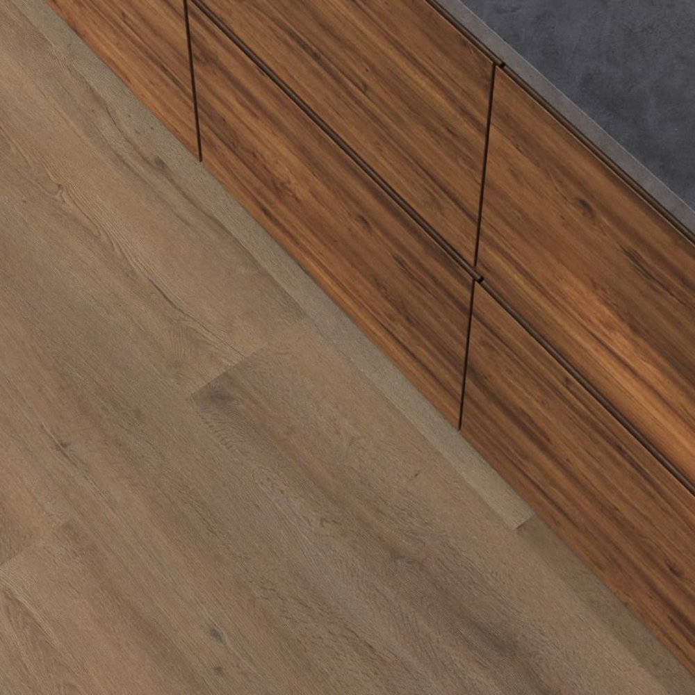Floorlife Leyton Rechte plank Klik PVC Grijs - Floorlife