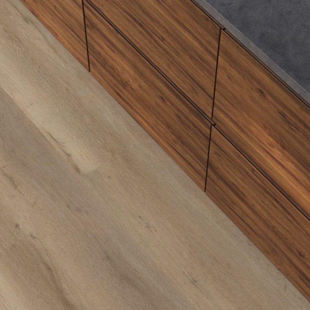 Floorlife Leyton Rechte plank Klik PVC Naturel - Floorlife