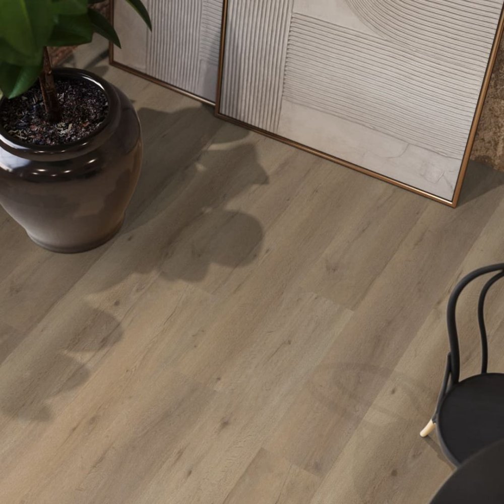 Floorlife Leyton Rechte plank Klik PVC Naturel - Floorlife