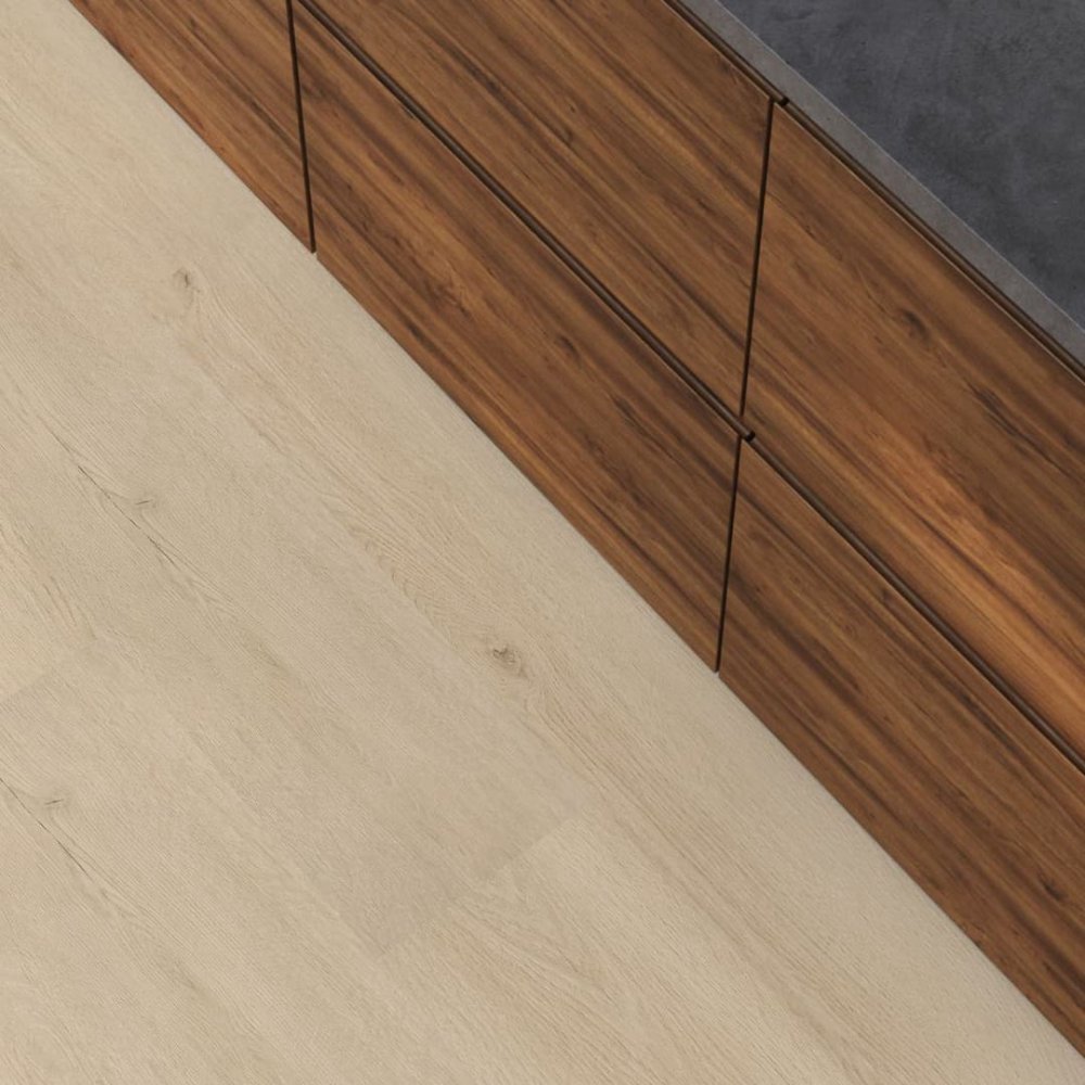 Floorlife Mayfair Rechte plank Klik PVC Beige - Floorlife