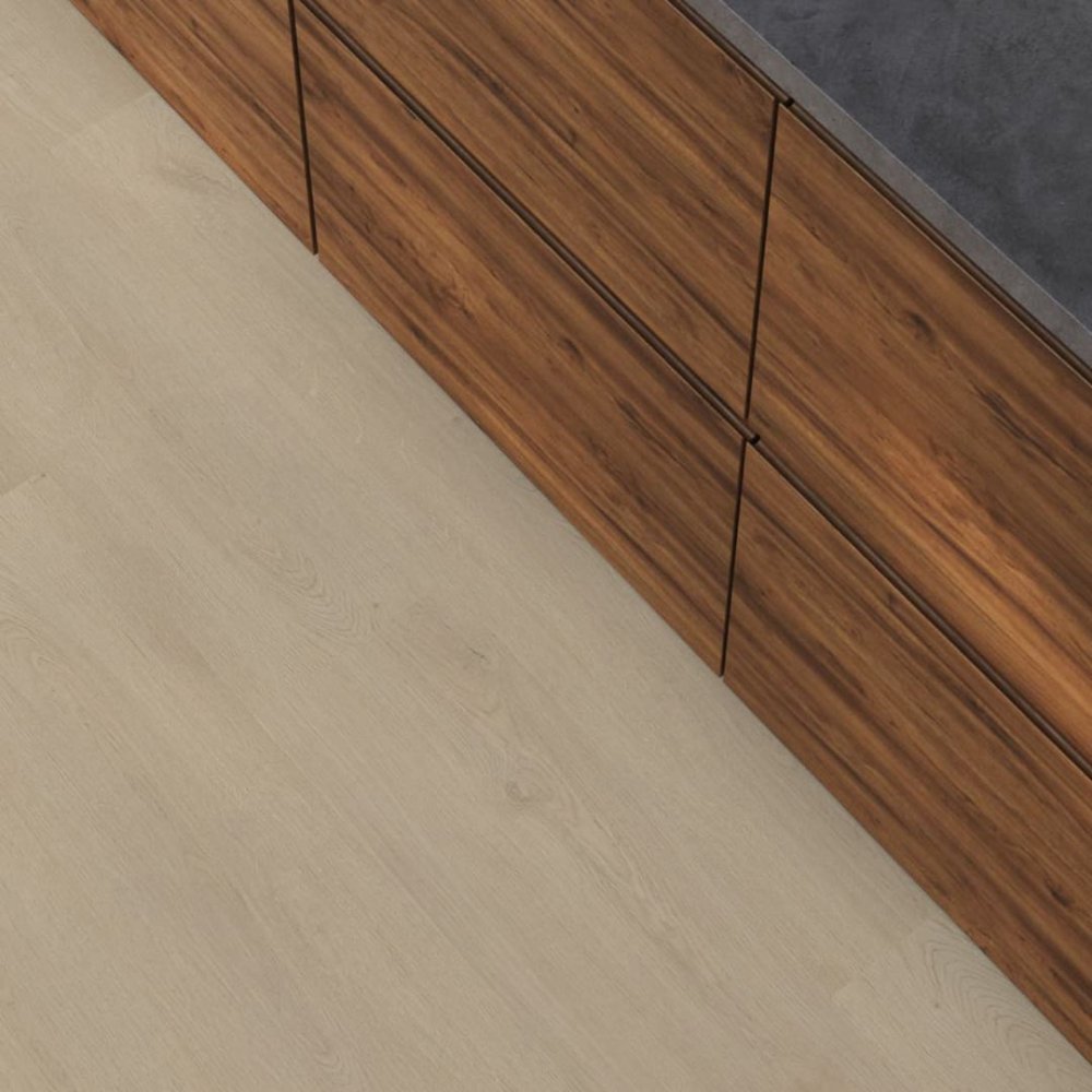 Floorlife Merton Rechte plank Klik PVC Beige - Floorlife