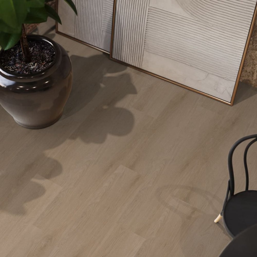Floorlife Merton Rechte plank Klik PVC Donker hout - Floorlife