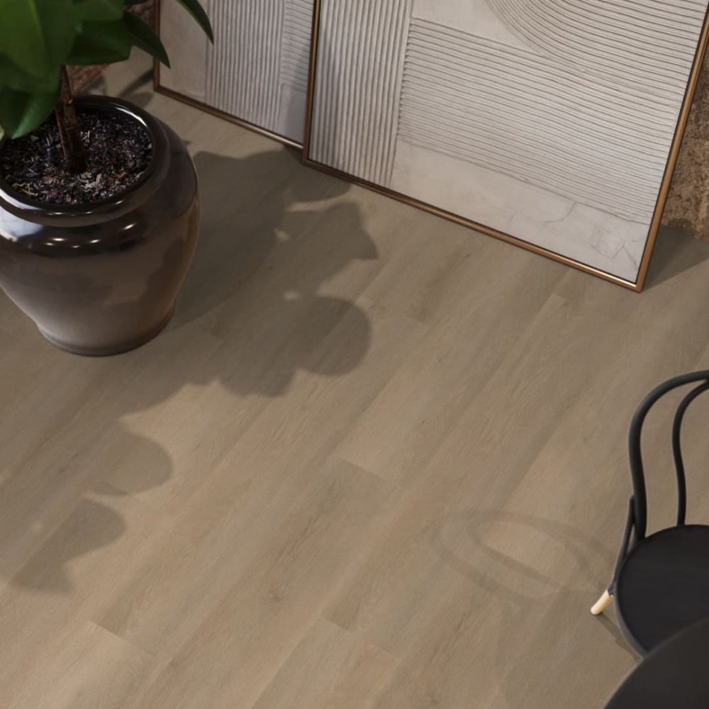 Floorlife Newham Rechte plank Klik PVC Beige - Floorlife