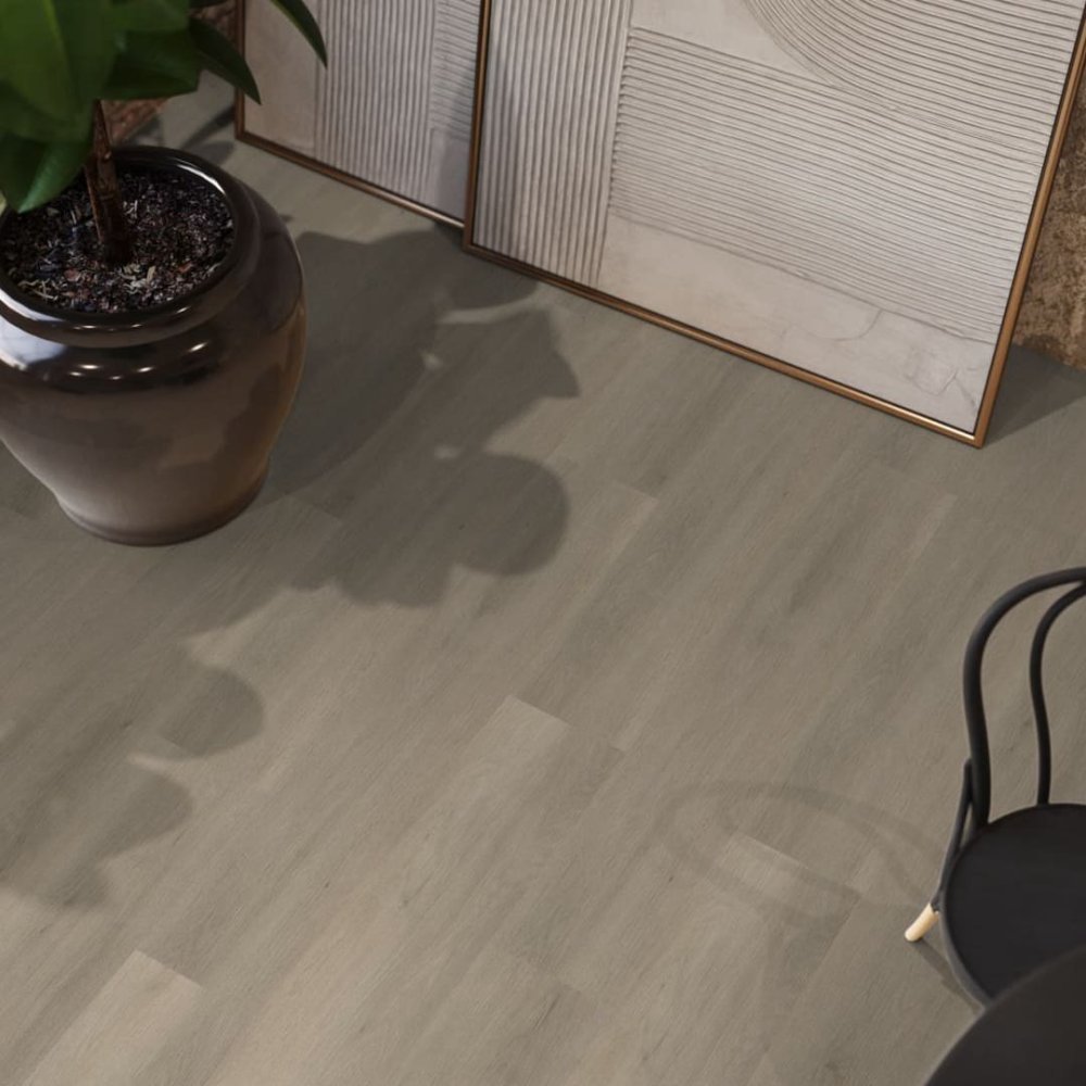 Floorlife Newham Rechte plank Klik PVC Grijs - Floorlife