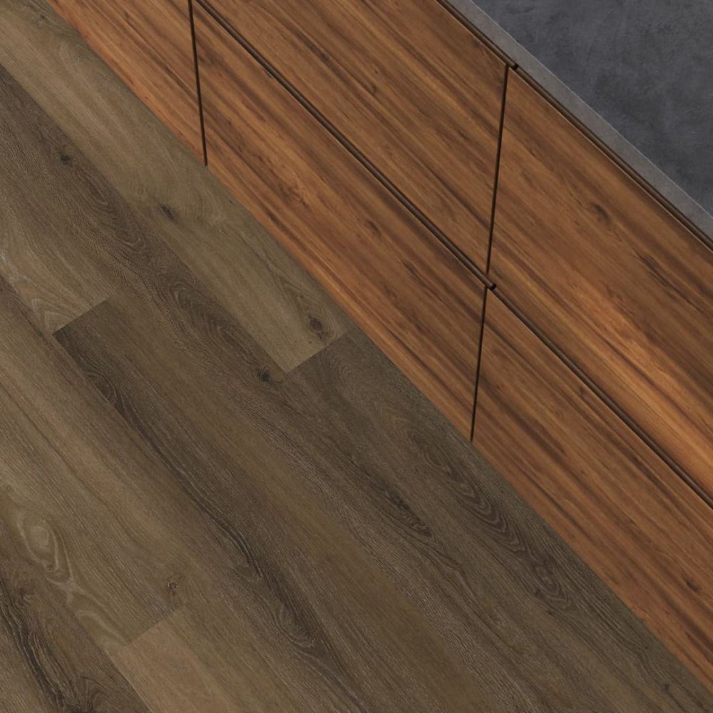 Floorlife Paddington Rechte plank Klik PVC Bruin - Floorlife