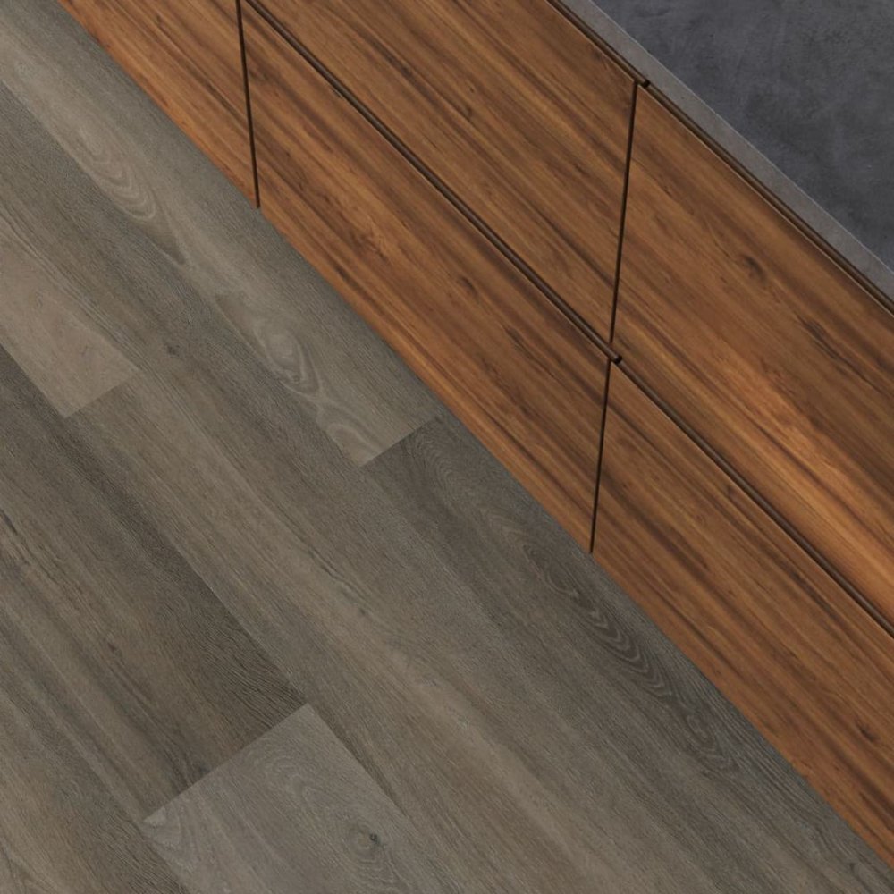 Floorlife Paddington Rechte plank Klik PVC Grijs - Floorlife