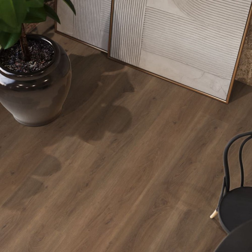 Floorlife Parramatta Rechte plank Klik PVC Bruin - Floorlife