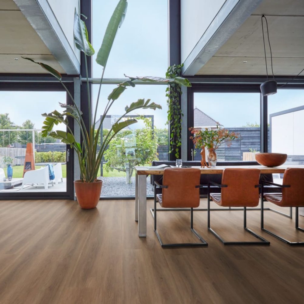 Floorlife Parramatta Rechte plank Klik PVC Bruin - Floorlife