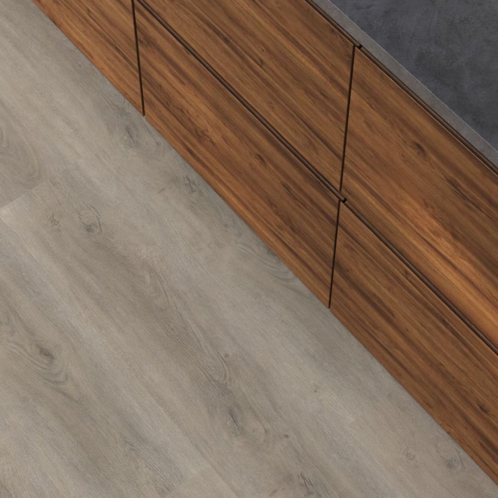 Floorlife Parramatta Rechte plank Klik PVC Grijs - Floorlife
