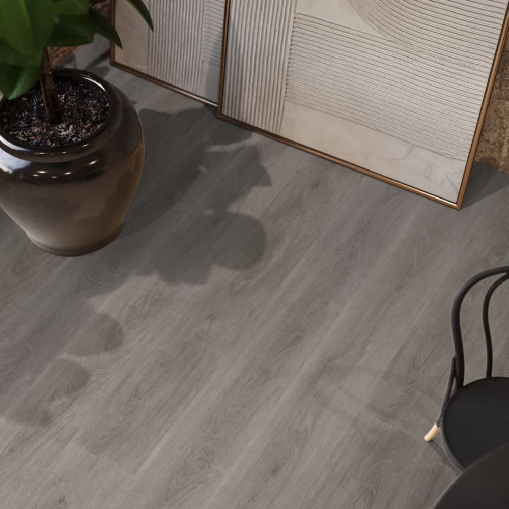 Floorlife Parramatta Rechte plank Klik PVC Grijs - Floorlife