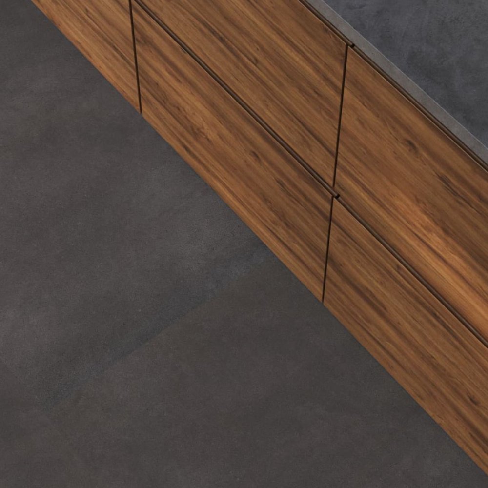 Floorlife Peckham Rechte plank Klik PVC Antraciet - Floorlife