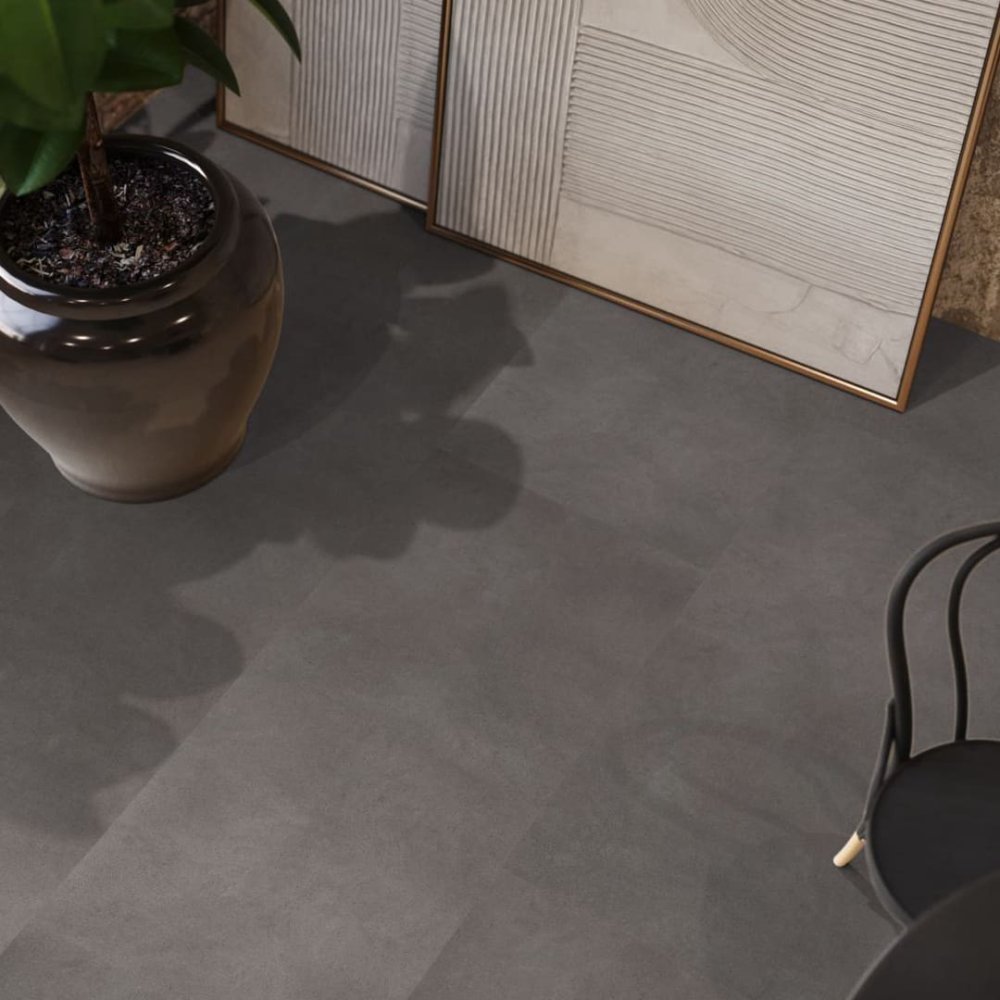 Floorlife Peckham Rechte plank Klik PVC Grijs - Floorlife