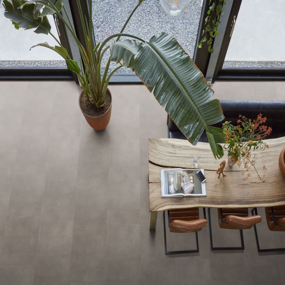 Floorlife Peckham Rechte plank Klik PVC Taupe