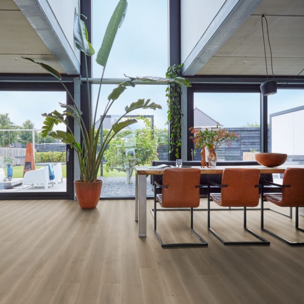 Floorlife Queens Rechte plank Laminaat Bruin - Floorlife