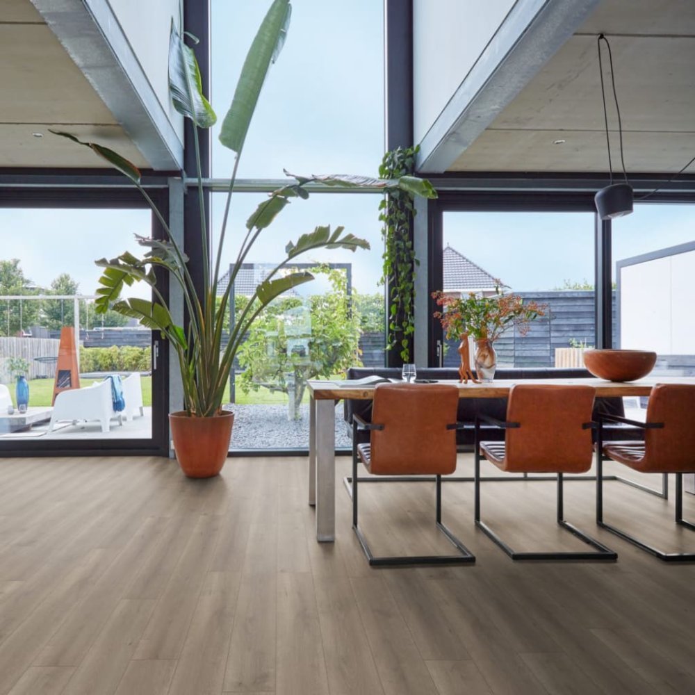 Floorlife Queens Rechte plank Laminaat Bruin - Floorlife