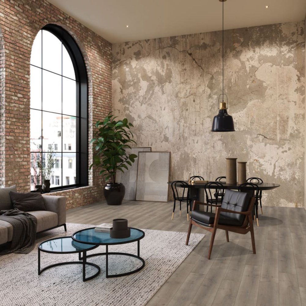 Floorlife Queens Rechte plank Laminaat Bruin - Floorlife