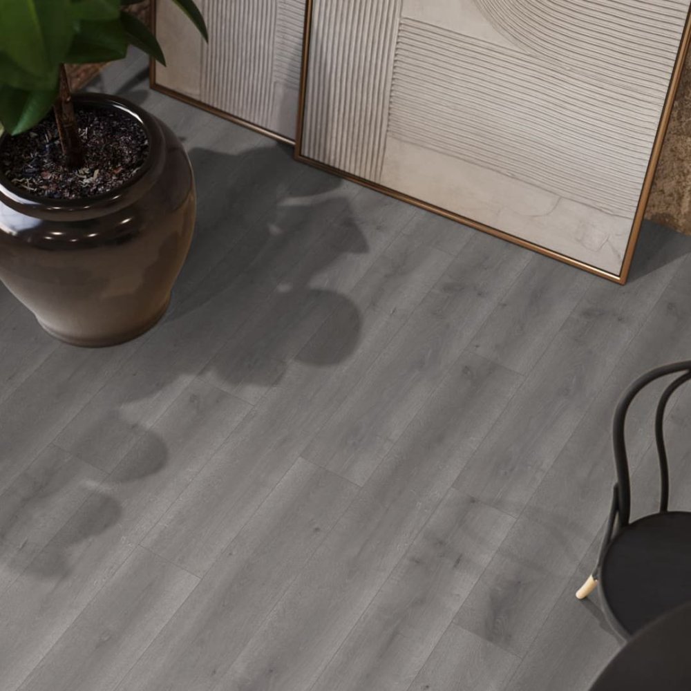 Floorlife Queens Rechte plank Laminaat Grijs - Floorlife