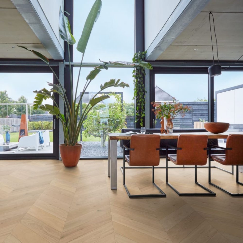 Floorlife Silver Lake Hongaarse punt Parket Naturel - Floorlife