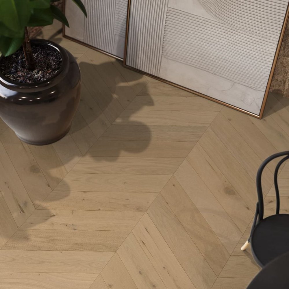 Floorlife Silver Lake Hongaarse punt Parket Naturel - Floorlife