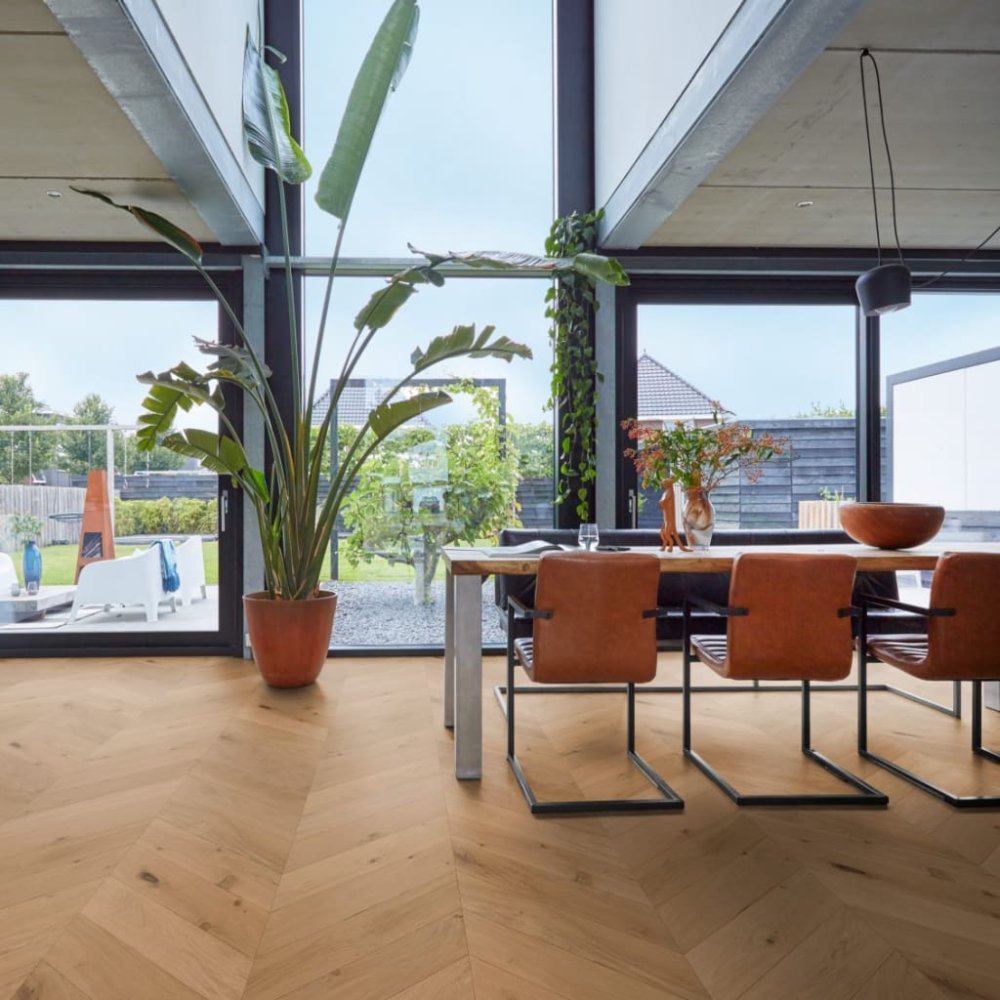 Floorlife Silver Lake Hongaarse punt Parket Naturel - Floorlife