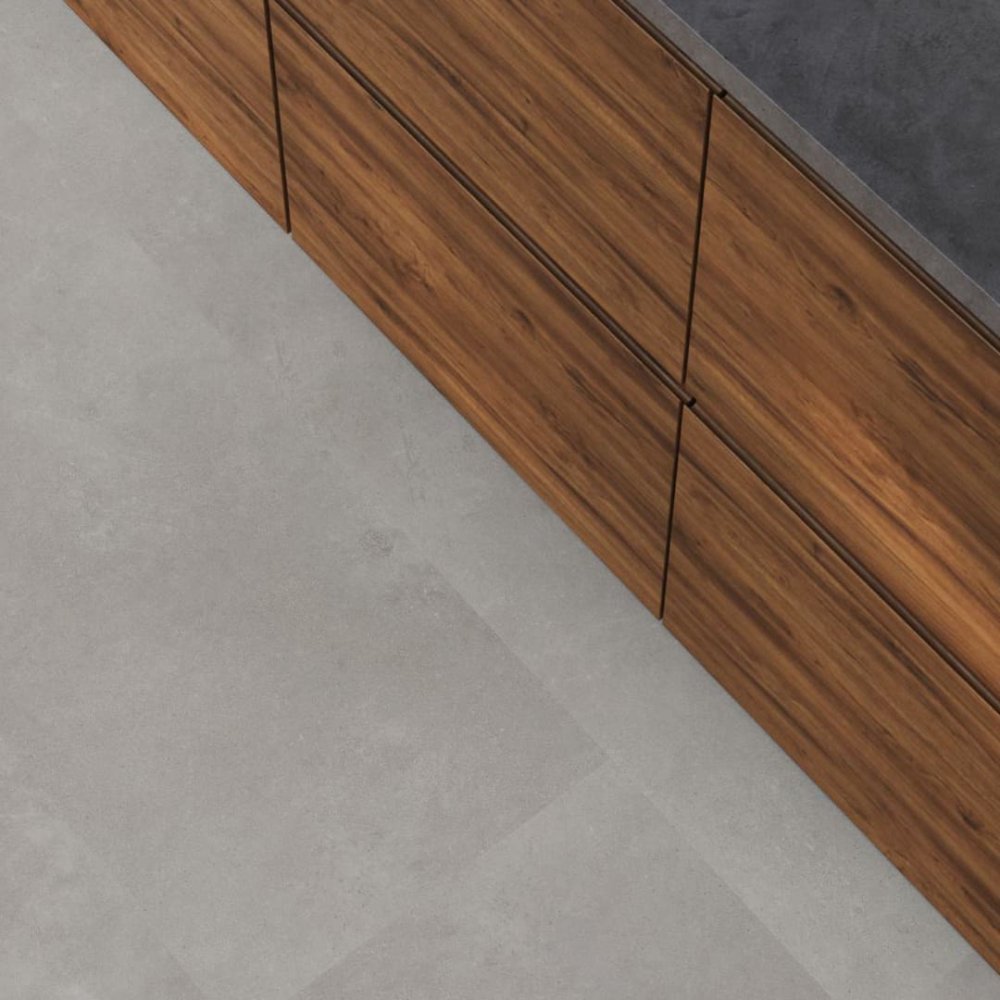 Floorlife Southwark Rechte plank Klik PVC Grijs - Floorlife
