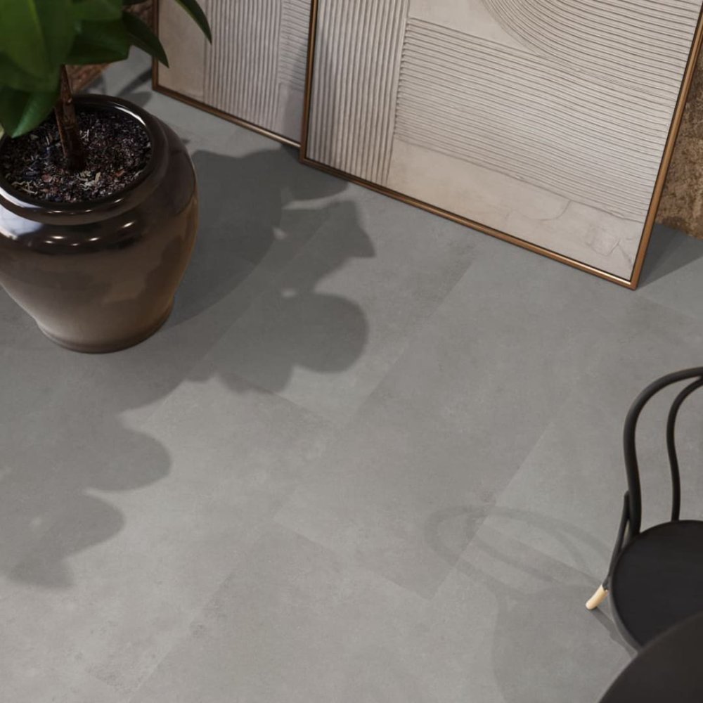 Floorlife Southwark Rechte plank Klik PVC Grijs - Floorlife