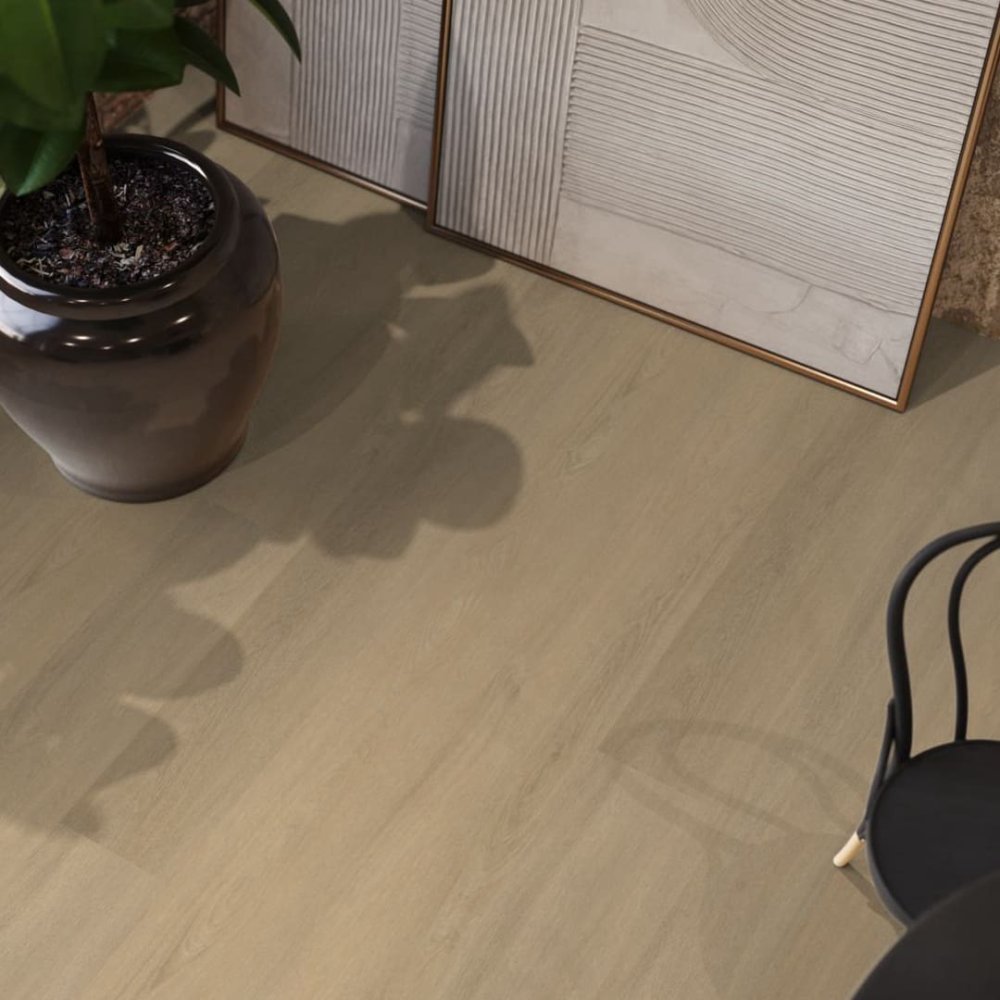Floorlife Sutton Rechte plank Plak PVC Beige - Floorlife