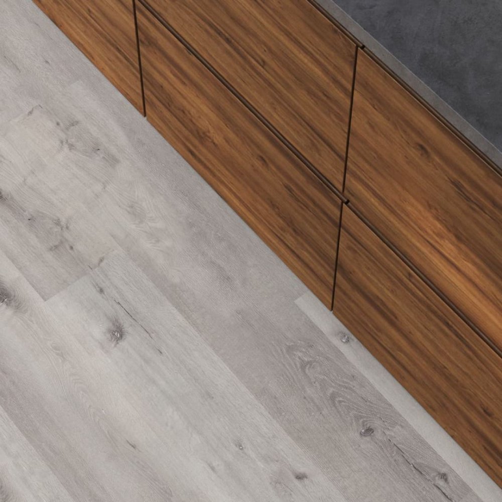 Floorlife Sydney Rechte plank Klik PVC Grijs - Floorlife