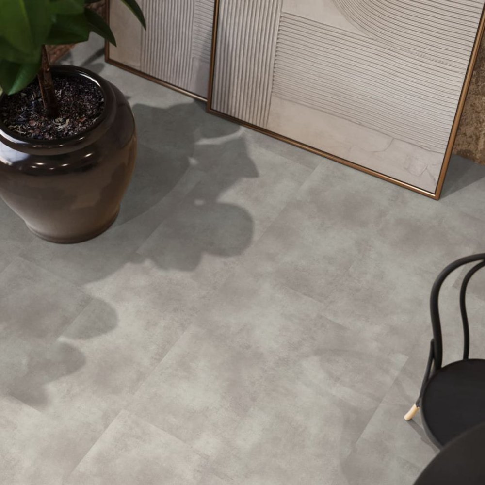 Floorlife The Rocks Rechte plank Plak PVC Grijs - Floorlife