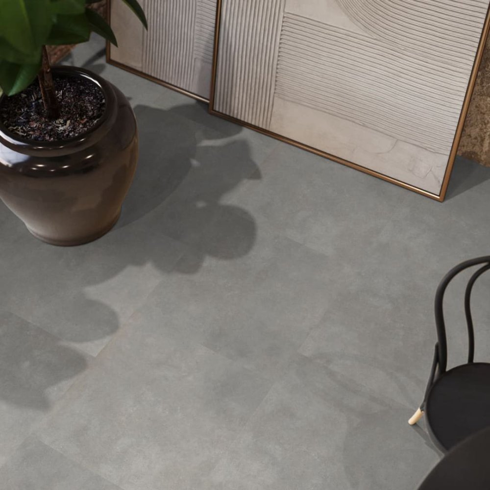 Floorlife Victoria Rechte plank Klik PVC Grijs - Floorlife