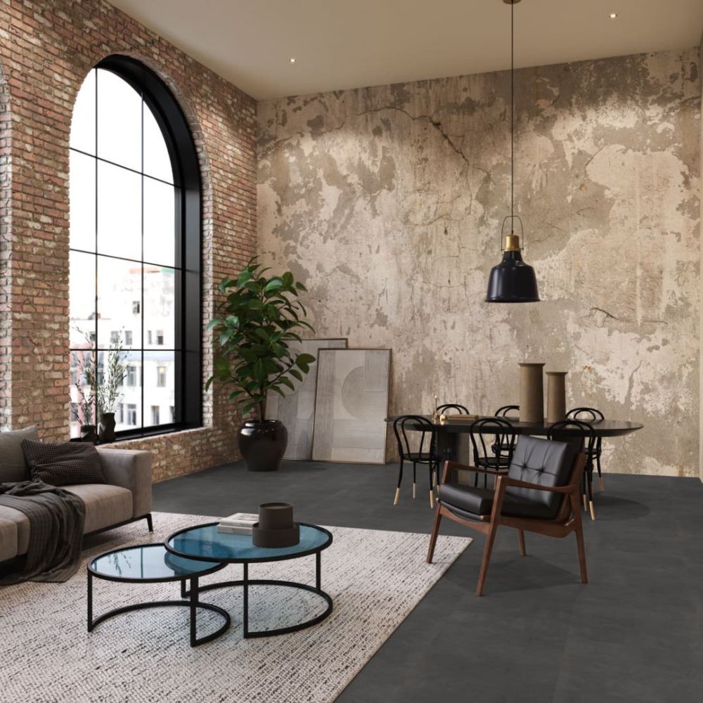 Floorlife Victoria Rechte plank Klik PVC Antraciet - Floorlife