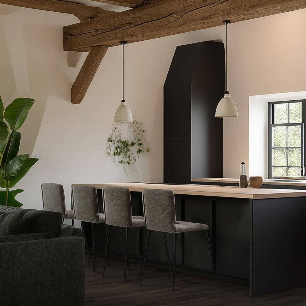 Floorlife Woodland Rechte plank Parket Donker hout - Floorlife