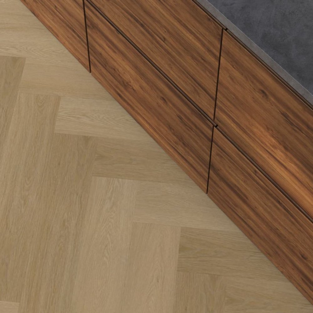 Floorlife YUP Fulham Visgraat Klik PVC Naturel - Floorlife