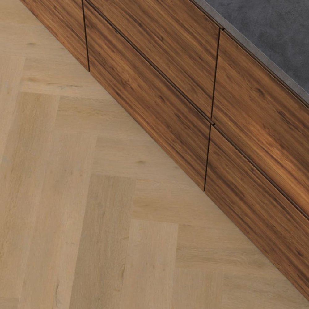 Floorlife YUP Leyton Visgraat Klik PVC Naturel - Floorlife