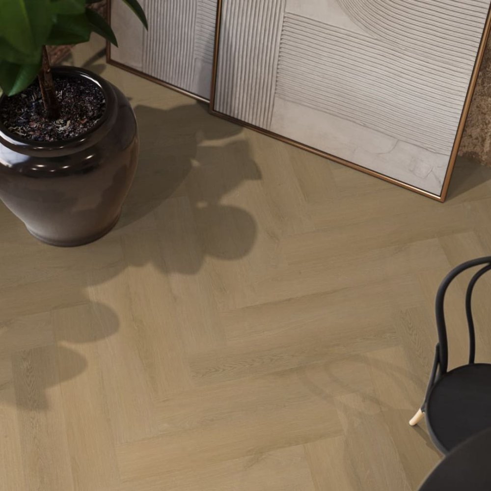 Floorlife YUP Merton Visgraat Klik PVC Licht hout - Floorlife