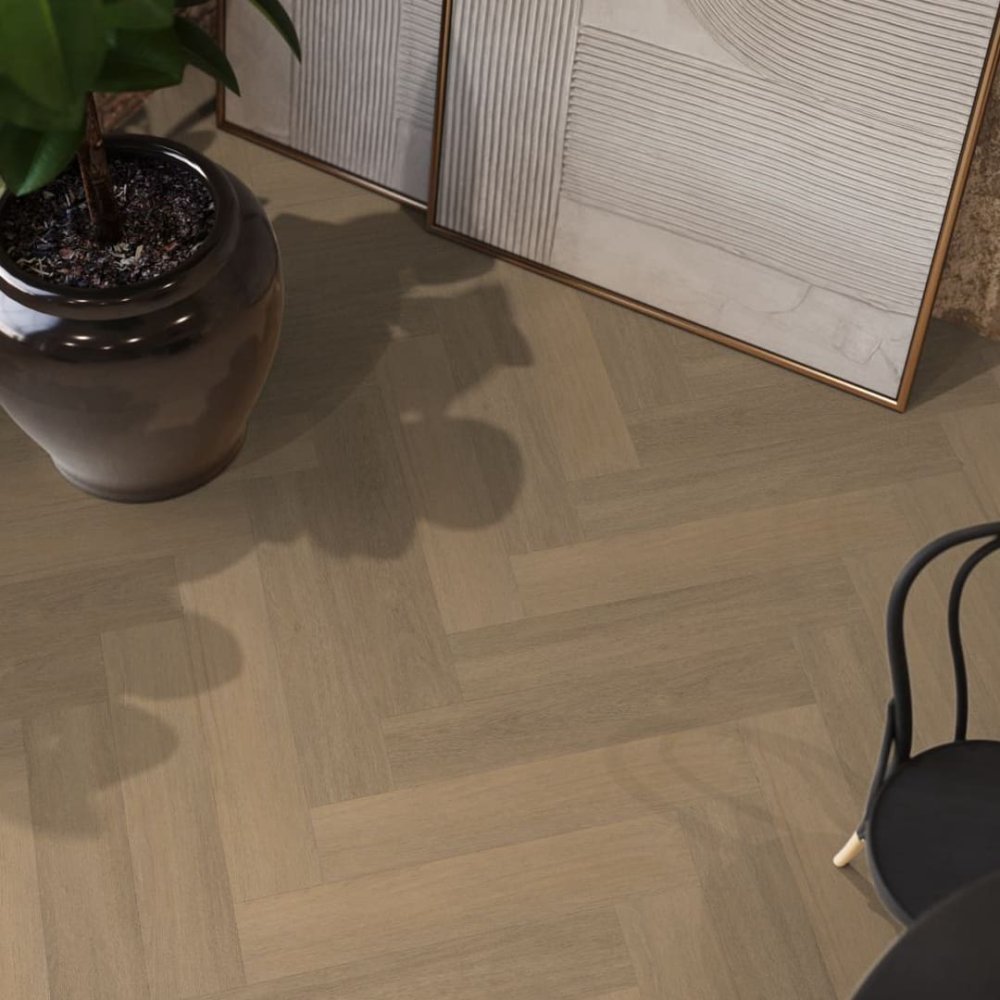 Floorlife YUP Sutton Visgraat Plak PVC Naturel - Floorlife