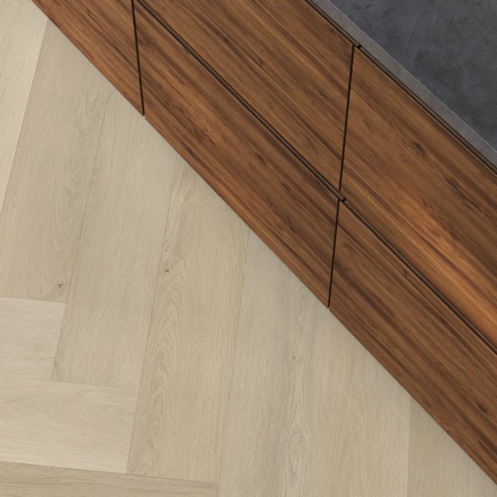 Floorlife YUP Visgraat Klik PVC Beige - Floorlife