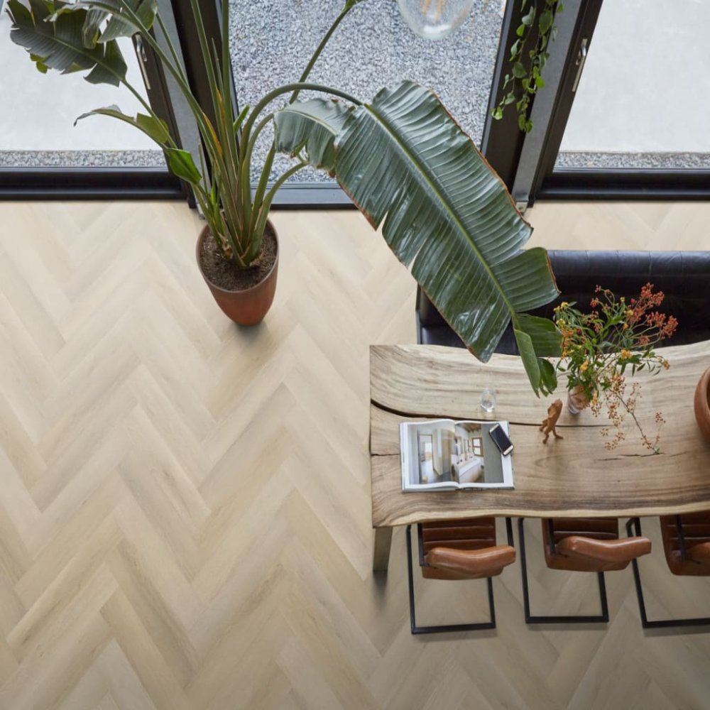 Floorlife YUP Visgraat Klik PVC Licht hout