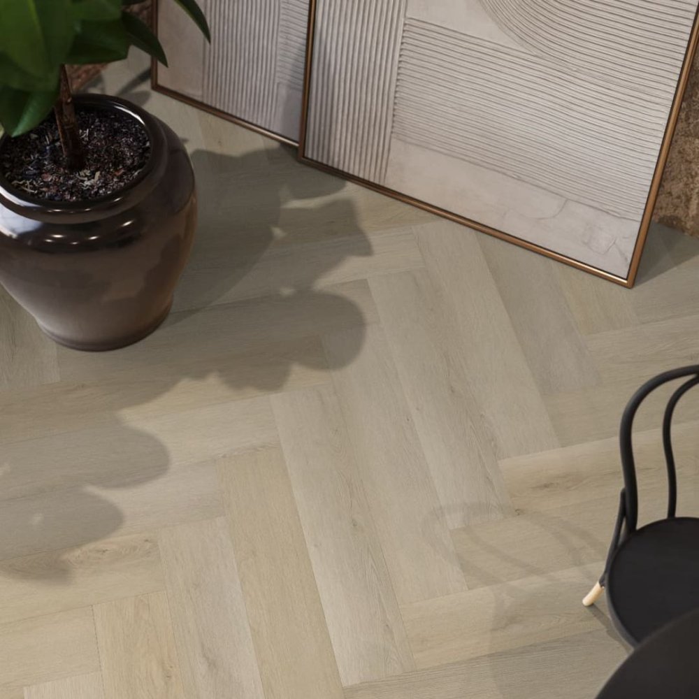 Floorlife YUP Visgraat Klik PVC Licht hout - Floorlife