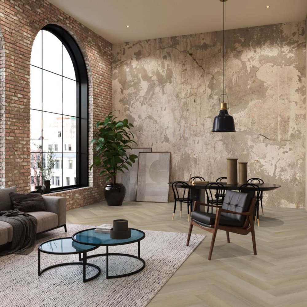 Floorlife YUP Visgraat Klik PVC Licht hout - Floorlife