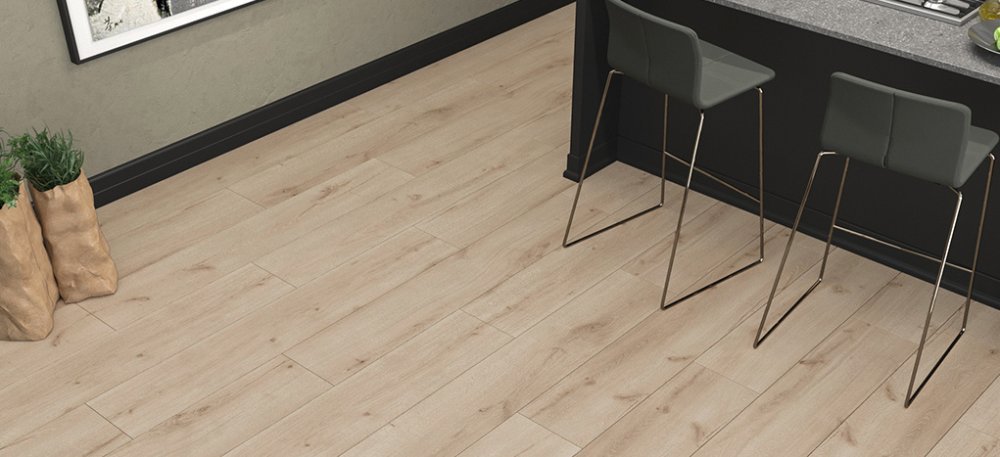 Yarenza Armonia Rechte plank Laminaat Beige - Yarenza