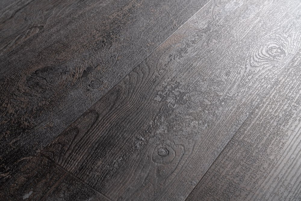 Yarenza Lux Tenebrae Rechte plank Plak PVC Grijs