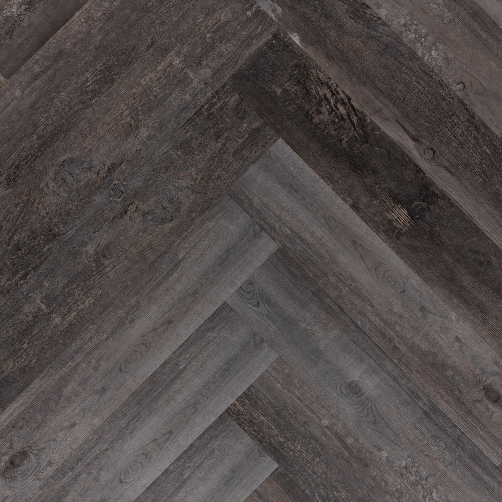 Yarenza Lux Tenebrae Visgraat Plak PVC Grijs - Yarenza