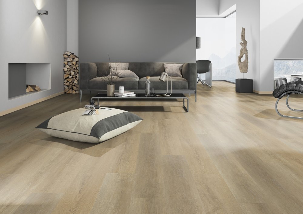 Yarenza Oakwood Rechte plank Klik PVC Beige - Yarenza