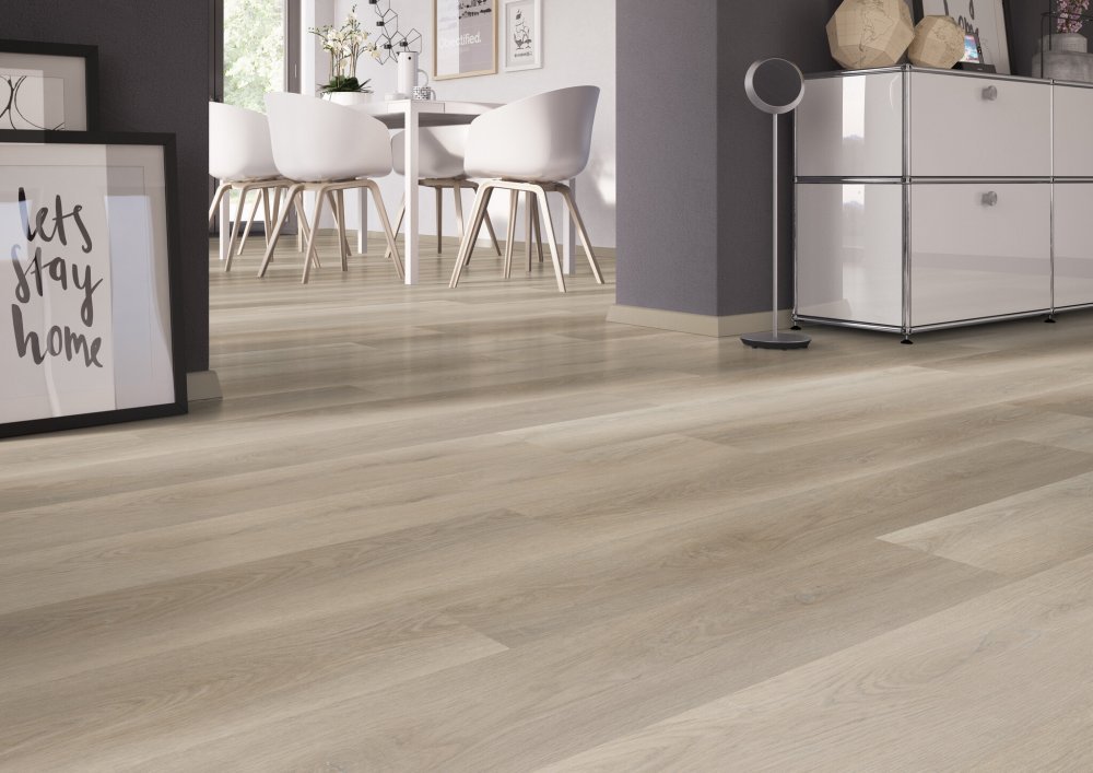 Yarenza Oakwood Rechte plank Klik PVC Beige