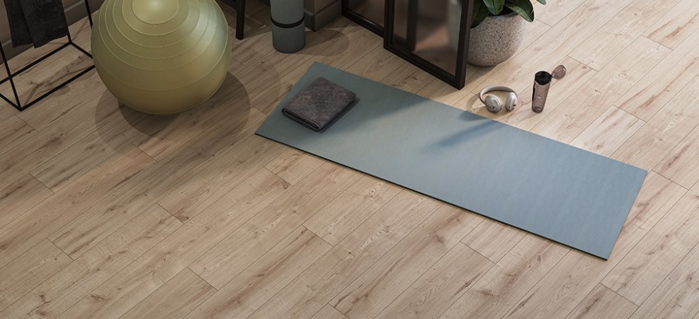 Yarenza Yoga Rechte plank Laminaat Beige - Yarenza