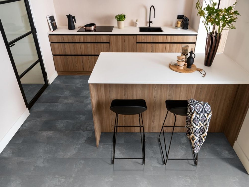 Ambiant Expression Aqua Rechte plank Laminaat Grijs - Ambiant