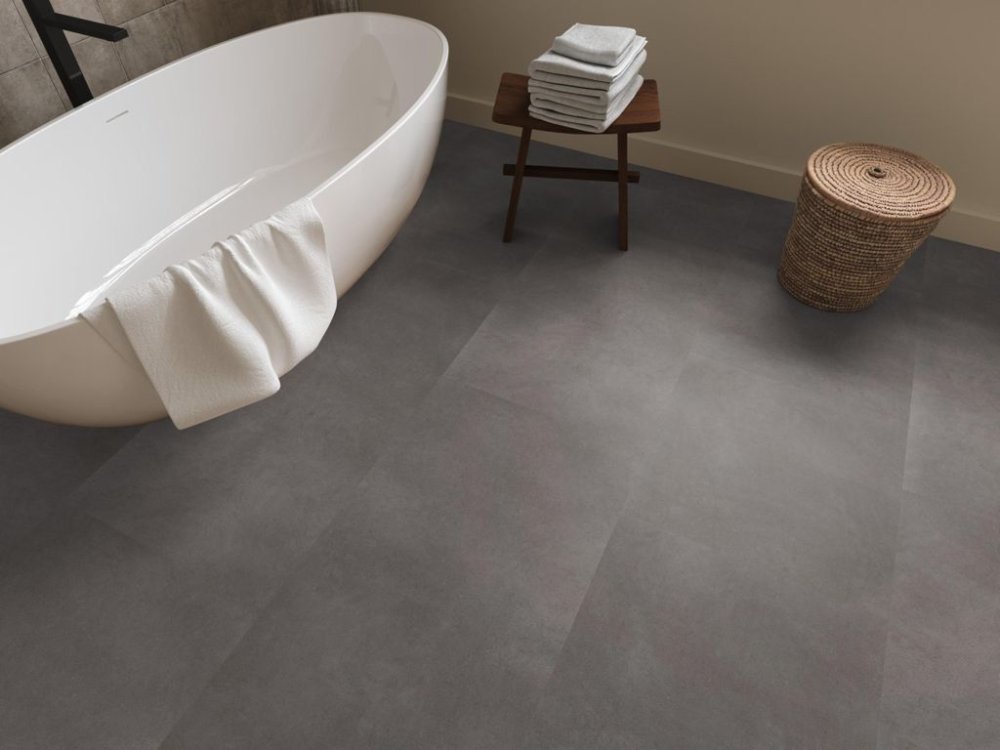 Ambiant Baroso Visgraat Klik PVC Grijs - Ambiant